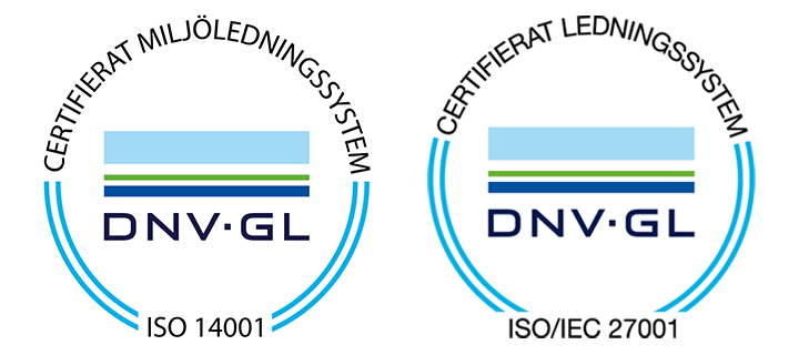 ISO14001 och ISO 27001